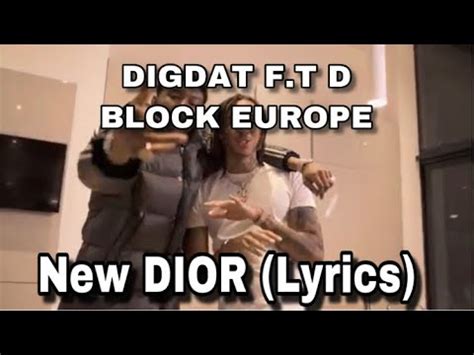 new Dior digdat lyrics